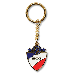 Serbia and Montenegro Enamel Keyring