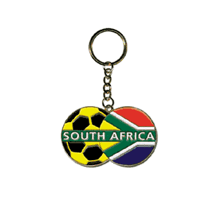 South Africa Enamel Keyring