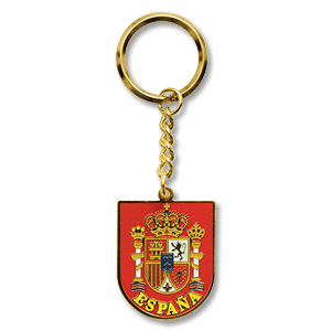 Spain Enamel Keyring