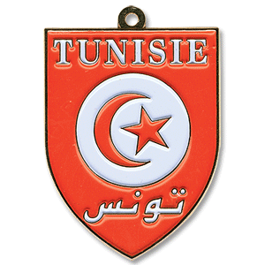 SCP Tunisia Enamel Keyring