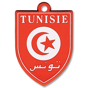 Tunisia Rubber Keyring