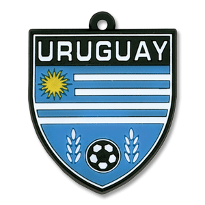 Uruguay Rubber Keyring