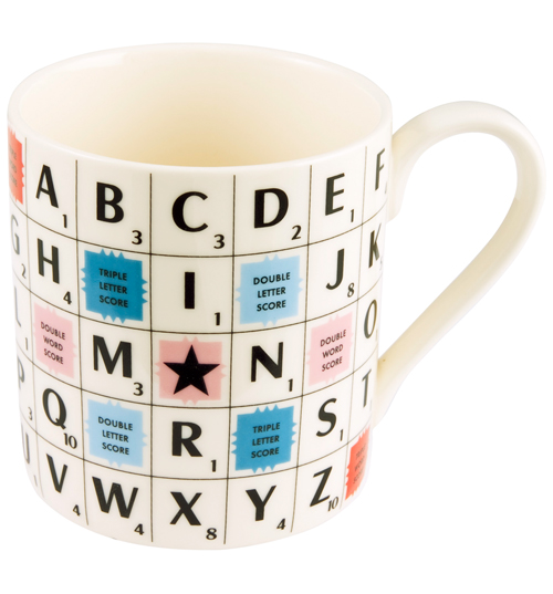 Scrabble Tile Mug