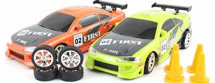Radio Controlled 1:24 Drift Car (805) With LED lighting and Spare Set of Wheels