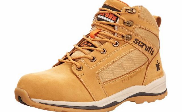 Scruffs Mens Oxygen Safety Boots Sandstone 10 UK