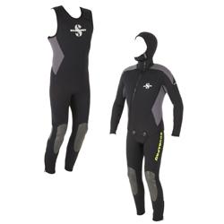 Scubapro One 5mm Farmer John And Jacket
