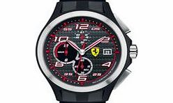 Scuderia Ferrari Lap Time woven dial chronograph watch