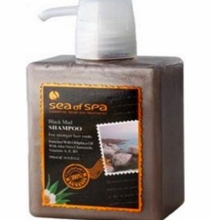 Sea of Spa Dead Sea Black Mud Shampoo - Enriched with Obliphica oil, Aloe Vera, Chamomile, Vitamins A, E, B5 amp; Magnesium