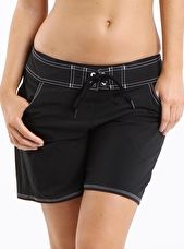 Seafolly, 1295[^]210123 Barracuda Mid Length Boardshort - Black