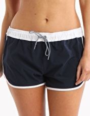 Seafolly, 1295[^]228504 Beach Runner Run Boardshort - Indigo and White