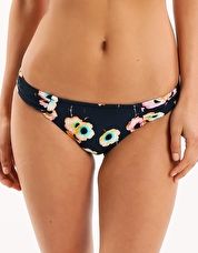 Seafolly, 1295[^]253360 Cabana Rose Ruched Side Pant - Indigo