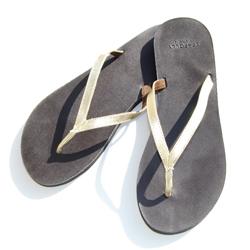 Seafolly Cabana Thong - Old Gold