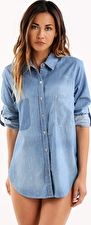 Seafolly, 1295[^]253285 Daisy Duke Shirt - Chambray
