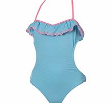 Seafolly Girl Flamingo Club Cut Out One Piece - Poolside