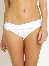Seafolly, 1295[^]98274 Goddess Twist Band Hipster Pant - White