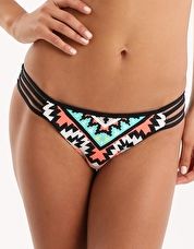 Seafolly, 1295[^]253521 Kasbah Multi Strap Hipster - Nectarine