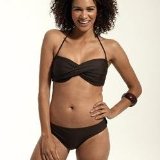 Seafolly Matt Separates Mini Hipster Pant - Dark Chocolate