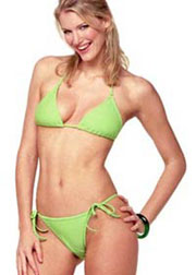 Matt Separates triangle bikini top with convertible straps