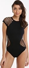 Seafolly, 1295[^]267670 Mesh About Surf Maillot - Black