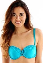 Seafolly, 1295[^]235871 Shimmer Bustier Bra - Eden