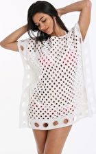Seafolly, 1295[^]276665 Spotty Kaftan - White