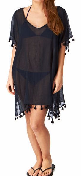 Seafolly Womens Seafolly Amnesia Kaftan - Indigo