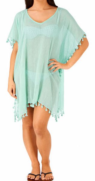 Seafolly Womens Seafolly Amnesia Kaftan - Sea Mist