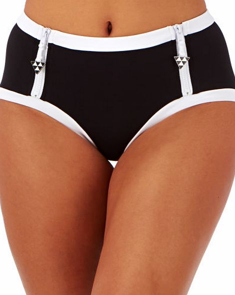 Seafolly Womens Seafolly Block Party High Waisted Bikini