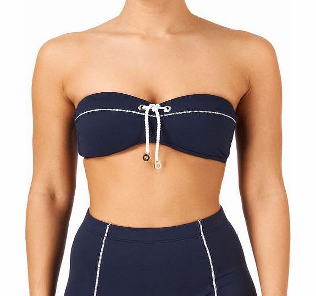 Seafolly Womens Seafolly Coastline Bustier Bikini Top -