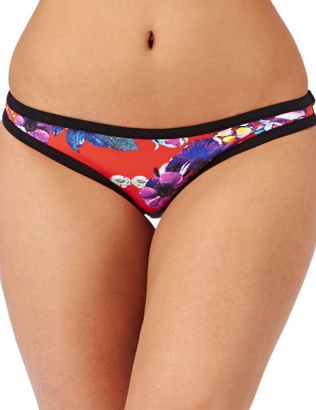 Seafolly Womens Seafolly Field Trip Scuba Hipster Bikini