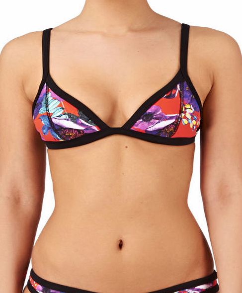 Seafolly Womens Seafolly Field Trip Scuba Tri Bikini Top