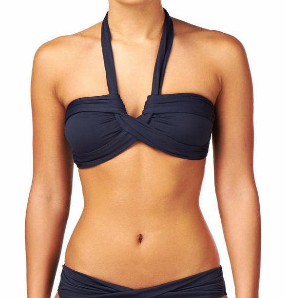 Seafolly Womens Seafolly Goddess Bandeau Bikini Top -