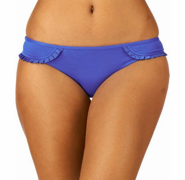Seafolly Womens Seafolly Goddess Peplum Pleated Hipster