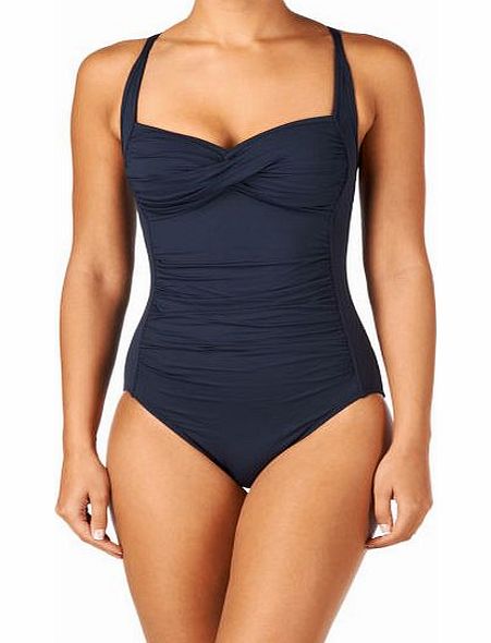 Seafolly Womens Seafolly Goddess Twist Bandeau Maillot