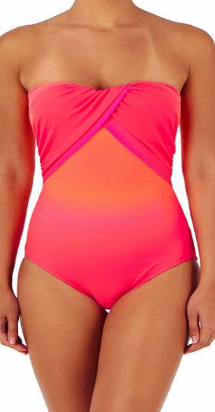 Seafolly Womens Seafolly Miami Maillot Swimsuit - Neon