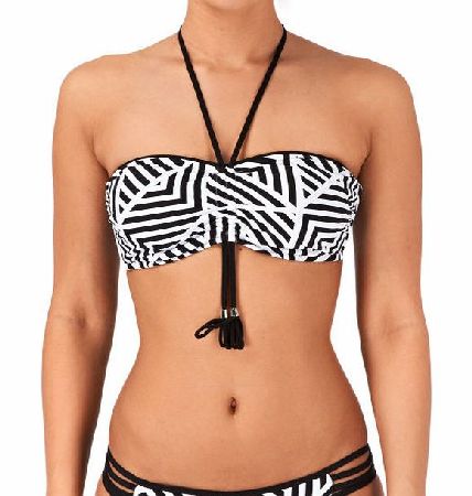 Seafolly Womens Seafolly Pop Dd Bandeau Bikini Top -