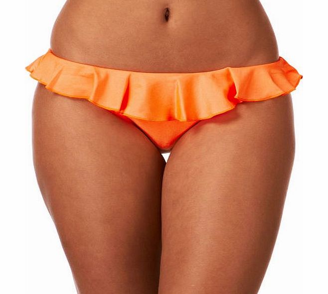 Seafolly Womens Seafolly Shimmer Hipster Frill Bikini