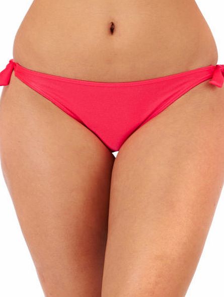 Seafolly Womens Seafolly Shimmer Tab Tie Pant Bikini