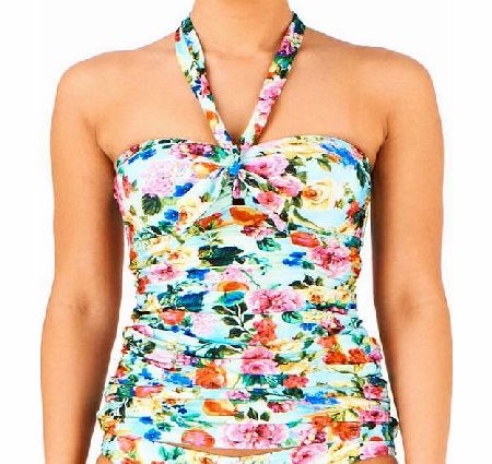 Seafolly Womens Seafolly Summer Garden Bandeau Singlet