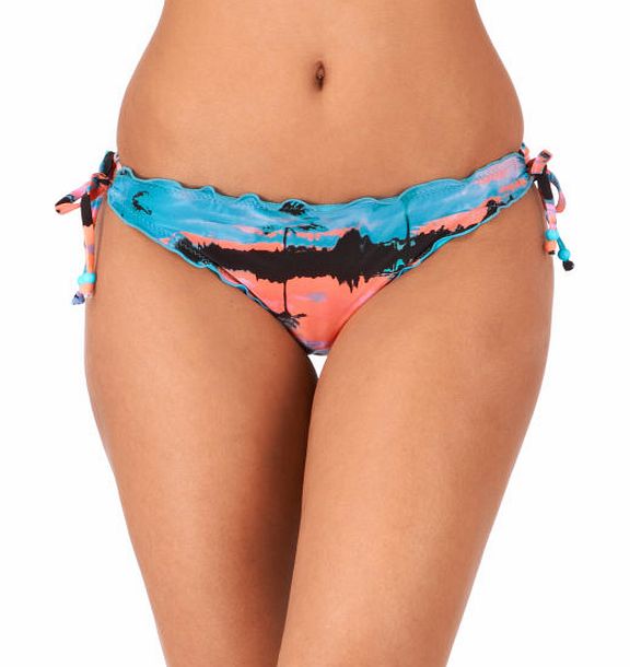 Seafolly Womens Seafolly Sunset Hipster Tie Side Bikini