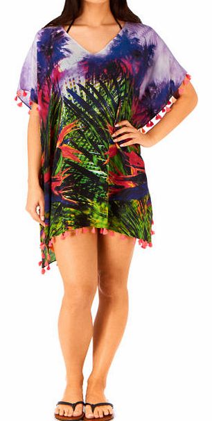 Seafolly Womens Seafolly Voodoo Kaftan - Oasis