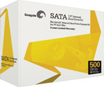 500GB Seagate Barracuda SATA II 32MB Cache