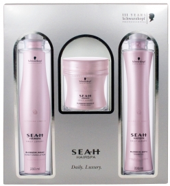 SEAH BLOSSOM COLOURED HAIR GIFT BOX (3 PRODUCTS)