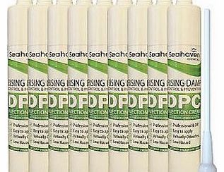 9 X Damp Proofing Course Cream - DPC Injection Rising Damp Treatment Control