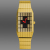 Seahope Lines Analog Gold Watch