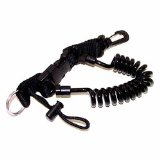 Seakodive Coil Lanyard with quick release clip - ideal for when you want to keep a torch, camera etc handy and safe