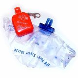 Seakodive CPR Pocket Mask -Key Ring with disposable filter and oneway valve