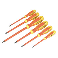 Sealey 6 Piece Insulated Screwdriver Set