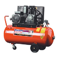 Sealey Air Compressor 100 Litre Tank 3Hp 240v