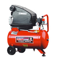 Sealey Air Compressor 25 Litre Tank 2.0Hp 240v